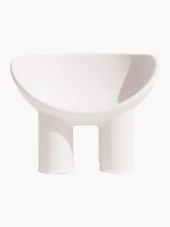 Outlet Driade Fauteuil lounge en plastique Roly Poly Blanc crème