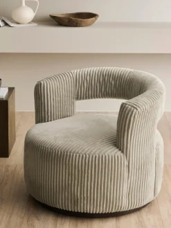 Discount Ellos Home Fauteuil lounge en velours côtelé Jona