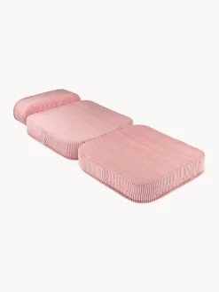 New Wigiwama Fauteuil pliant en velours côtelé pour enfant Sugar Velours côtelé vieux rose