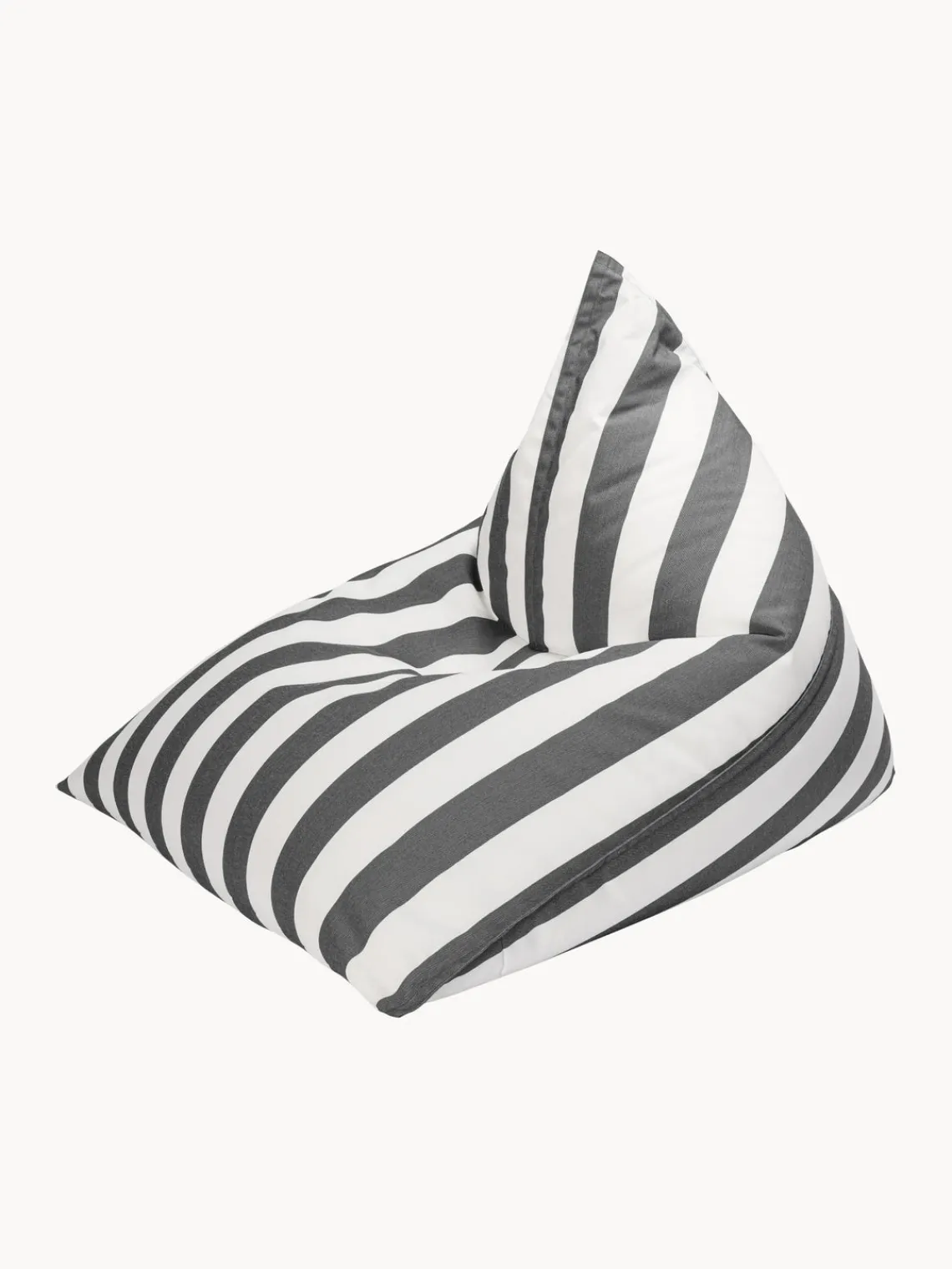 Outlet Magma Fauteuil poire d'extérieur Calypso Anthracite, blanc