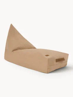 Hot Nobodinoz Fauteuil poire en coton Oasis Nougat