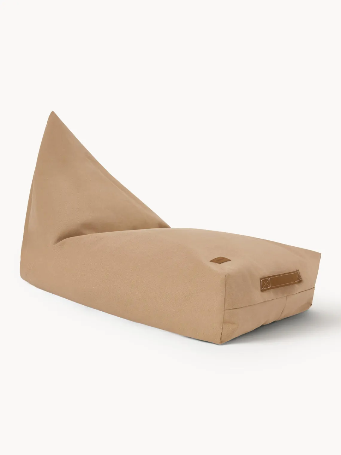 Hot Nobodinoz Fauteuil poire en coton Oasis Nougat