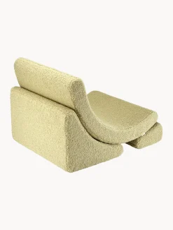 Sale Wigiwama Fauteuil pour enfant en peluche fait main Moon Teddy vert clair