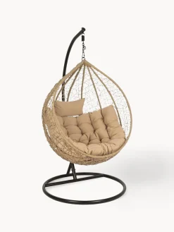 New Bizzotto Fauteuil suspendu tressé avec structure en métal Amirantes
