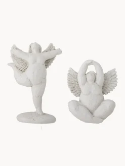 New Bloomingville Figurines de Noël en forme d'ange Hadessa, 2 élém.