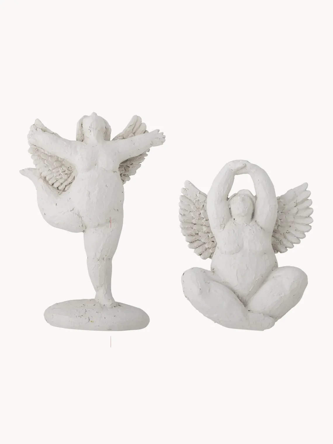 New Bloomingville Figurines de Noël en forme d'ange Hadessa, 2 élém.