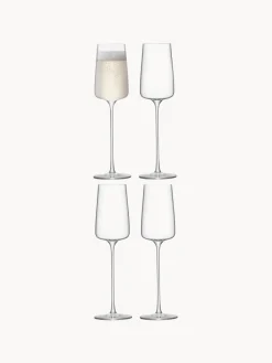 Discount Lsa International Flûte à champagne Metropolitan, 4 pièces