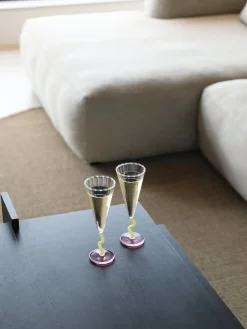 Discount &k Amsterdam Flûtes à champagne artisanales Curve, 2 pièces