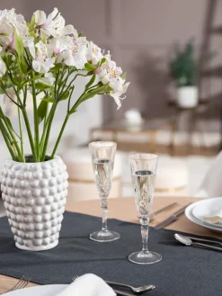 Online RCR Flûtes à champagne en cristal Melodia, 6 pièces
