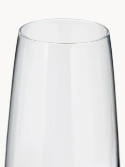 Outlet Broste Copenhagen Flûtes à champagne soufflés bouche Smoke, 4 pièces