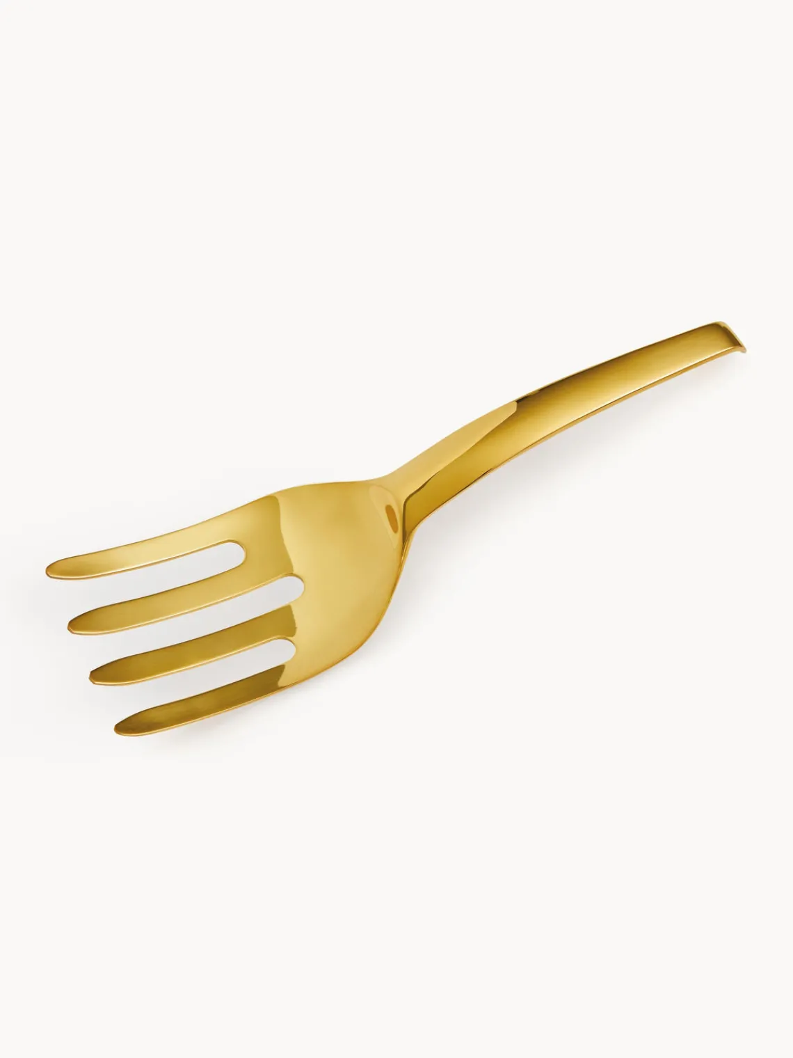 Best sambonet Fourchette à spaghetti Living Doré, polissage haute brillance