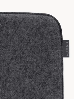 New Magma Galettes de chaise en feutre Avaro Square, 4 pièces Anthracite