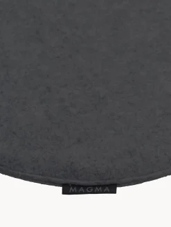Online Magma Galettes de chaise rondes en feutre Avaro, 4 pièces Anthracite
