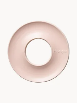 Clearance Hoopo Gamelle en porcelaine pour animaux domestiques Ring Rose pâle