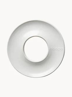 New Hoopo Gamelle en porcelaine pour animaux domestiques Ring Blanc