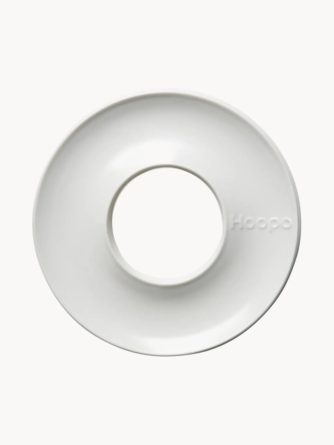 New Hoopo Gamelle en porcelaine pour animaux domestiques Ring Blanc