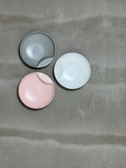 Outlet Hoopo Gamelle en porcelaine pour animaux domestiques Plate Rose pâle