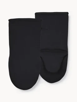 Fashion Södahl Gants de cuisine Soft Kitchen, 2 élém. Noir