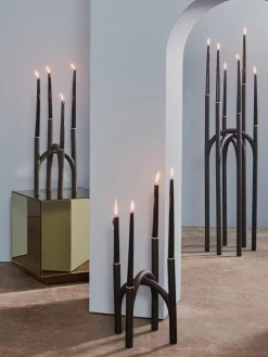 Fashion AYTM Grand chandelier en métal Angui