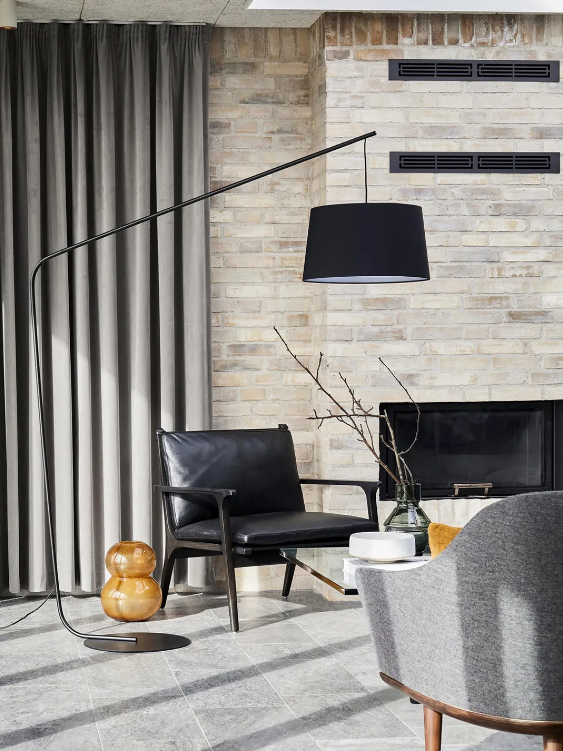 Best Frandsen Grand lampadaire arc design Lobby