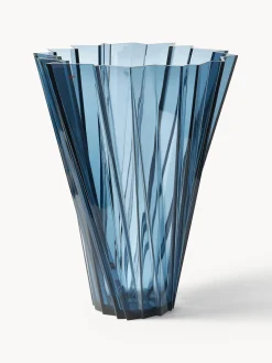 Best Kartell Grand vase Shanghai, haut. 44 cm Bleu, transparent