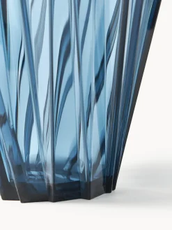 Best Kartell Grand vase Shanghai, haut. 44 cm Bleu, transparent