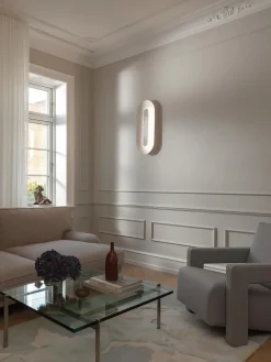 Best Nuura Grande applique murale LED Sasi, intensité lumineuse variable Argenté