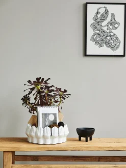 Clearance Nordal Grande coupelle décorative en céramique Anise