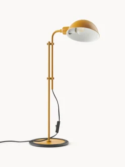 Discount Marset Grande lampe de bureau orientable Funiculí Jaune moutarde, haute brillance