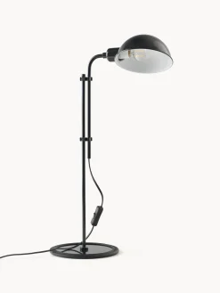 Discount Marset Grande lampe de bureau orientable Funiculí Noir, haute brillance