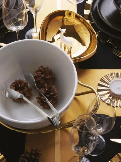 Discount sambonet Grande pince à servir Living Argenté, polissage haute brillance