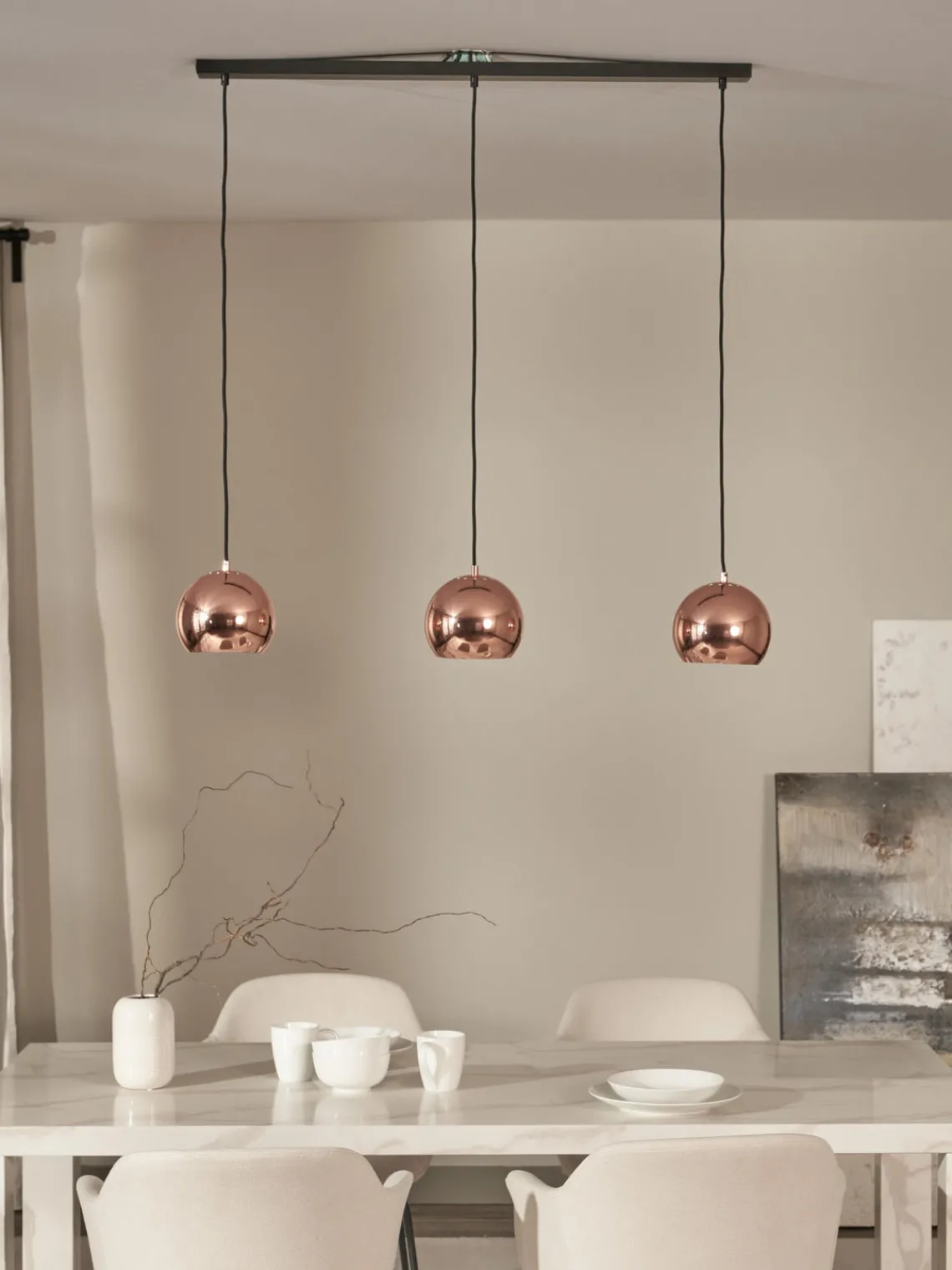 New Frandsen Grande suspension 3 lampes Ball