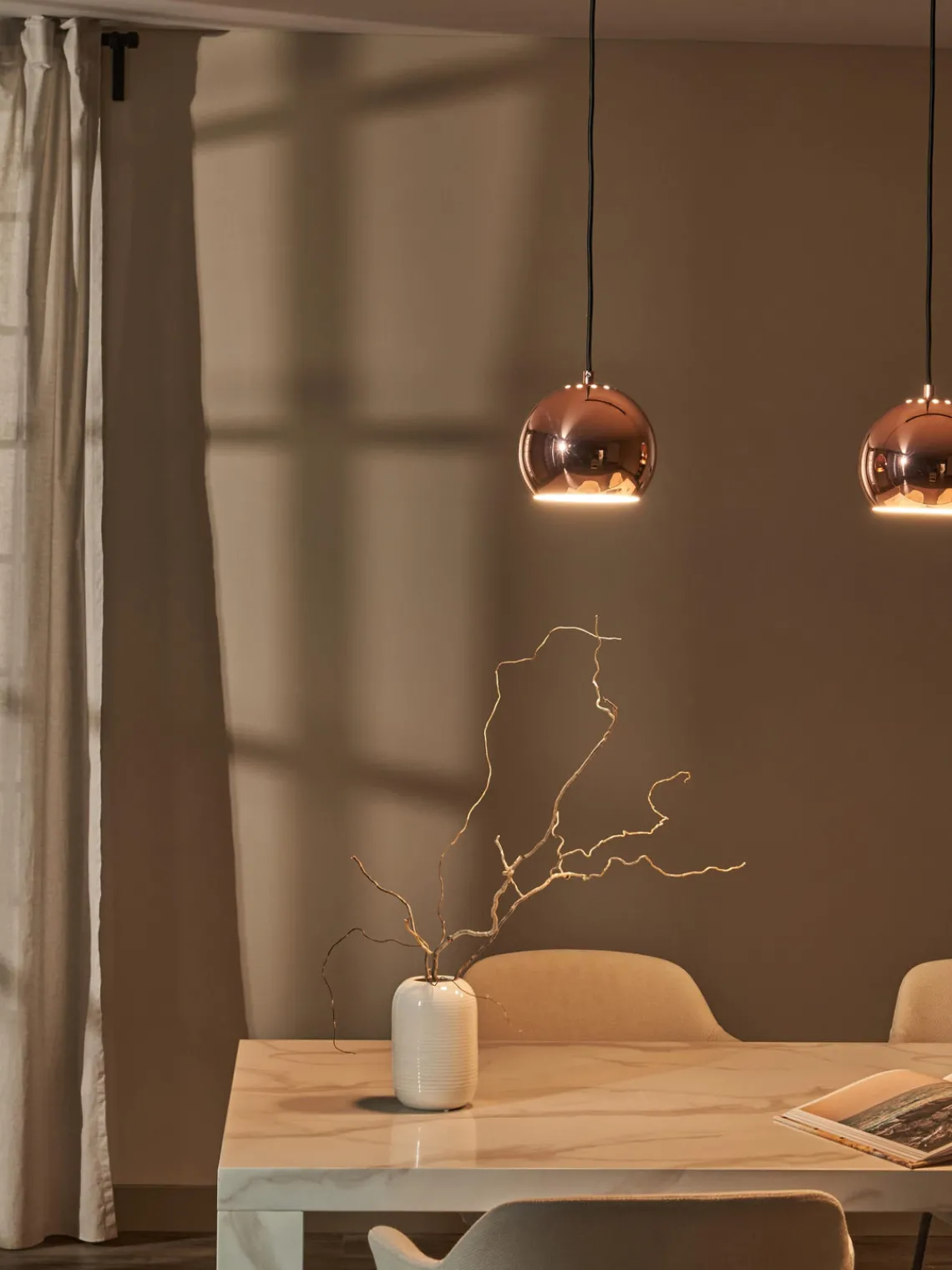 New Frandsen Grande suspension 3 lampes Ball