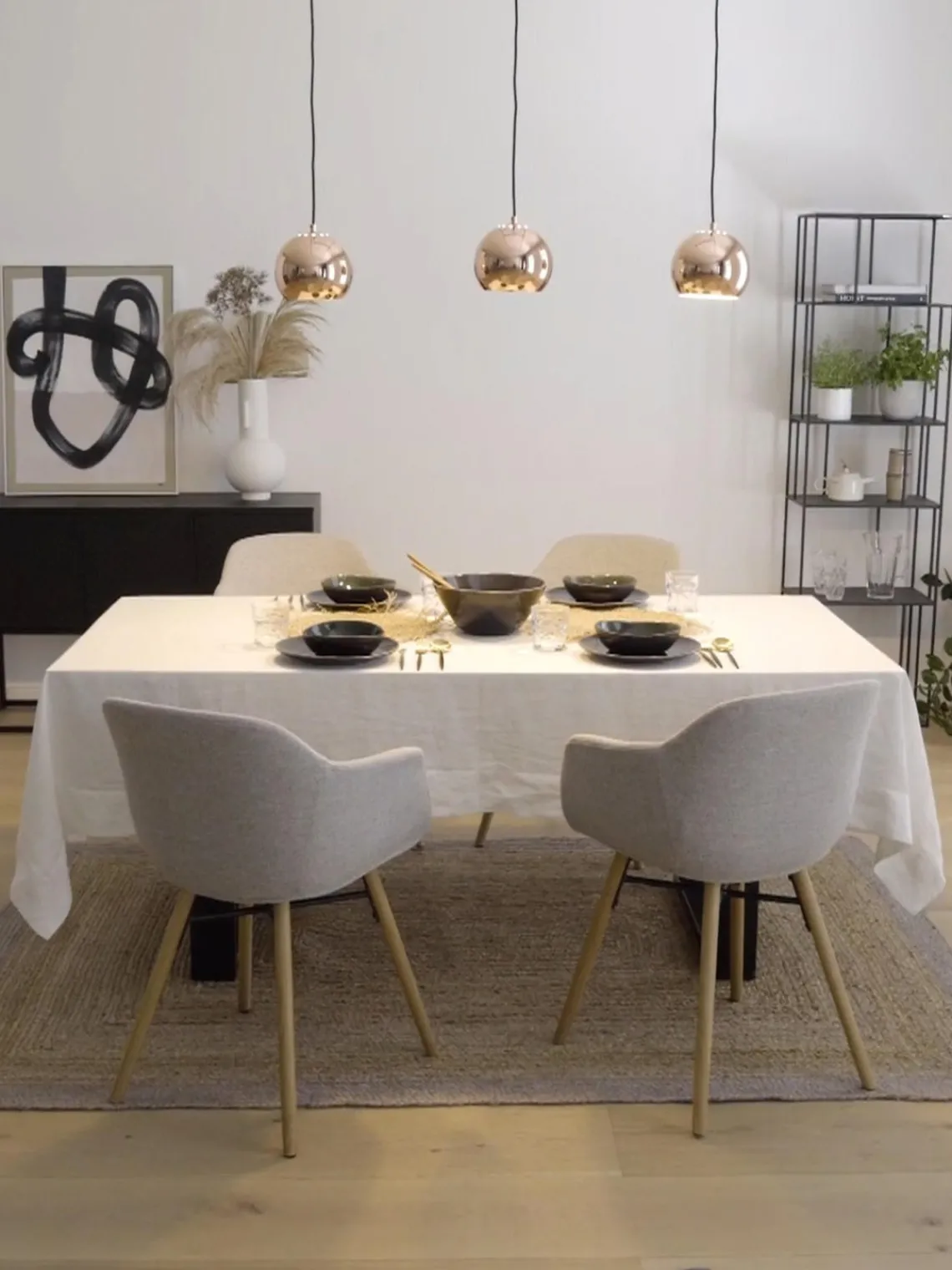 New Frandsen Grande suspension 3 lampes Ball