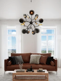 Clearance By Rydens Grande suspension avec disques diffuseurs Turno