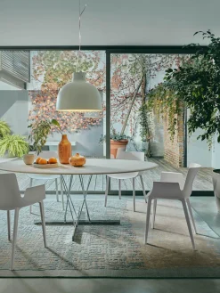 Discount Kartell Grande suspension Bellissima Blanc