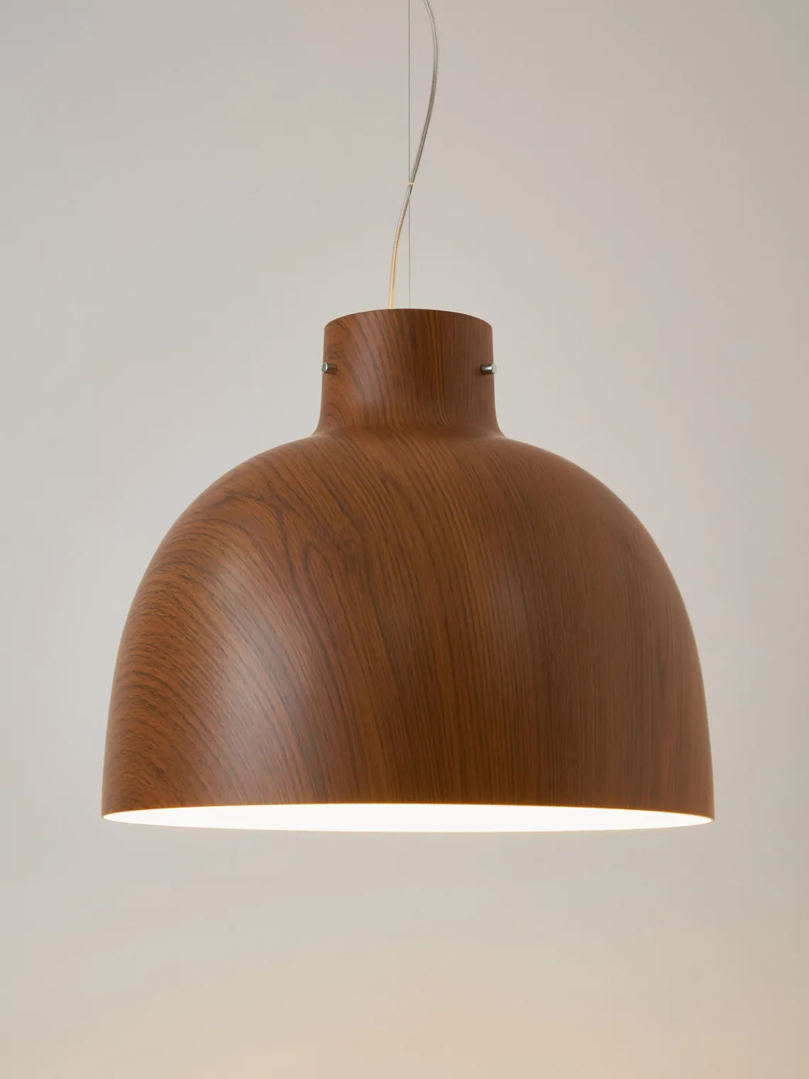 Online Kartell Grande suspension Bellissima Brun foncé, aspect bois