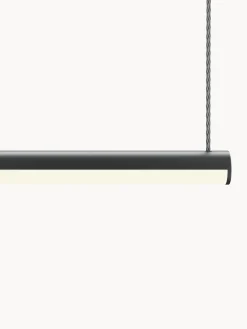 New Maytoni Grande suspension LED avec changement de couleur et télécommande Halo, intensité lumineuse variable Noir