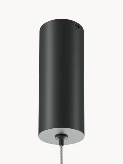 New Maytoni Grande suspension LED avec changement de couleur et télécommande Halo, intensité lumineuse variable Noir