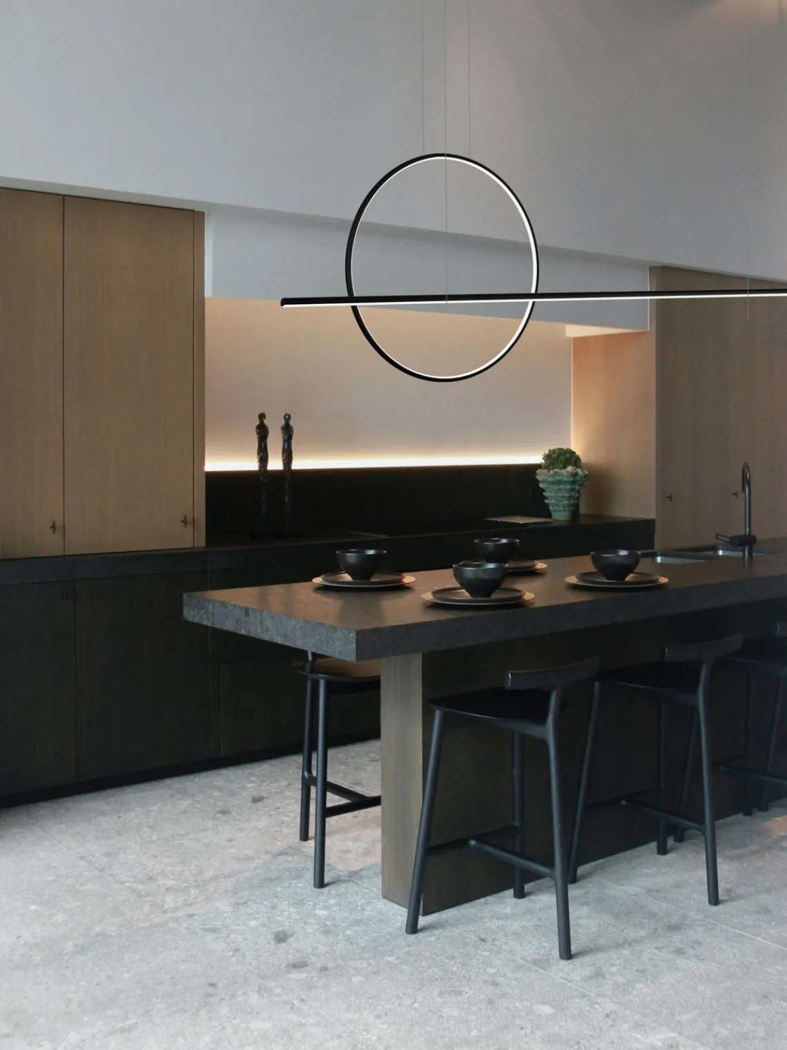Outlet Altavola Grande suspension LED Linea