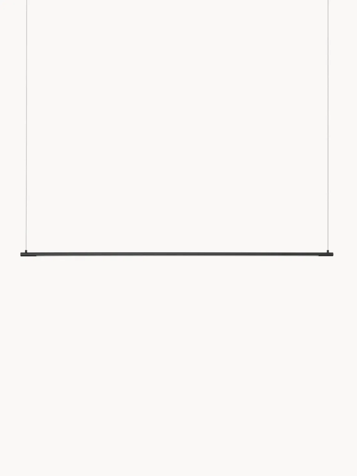 Outlet Nova Luce Grande suspension LED moderne Elettra Noir