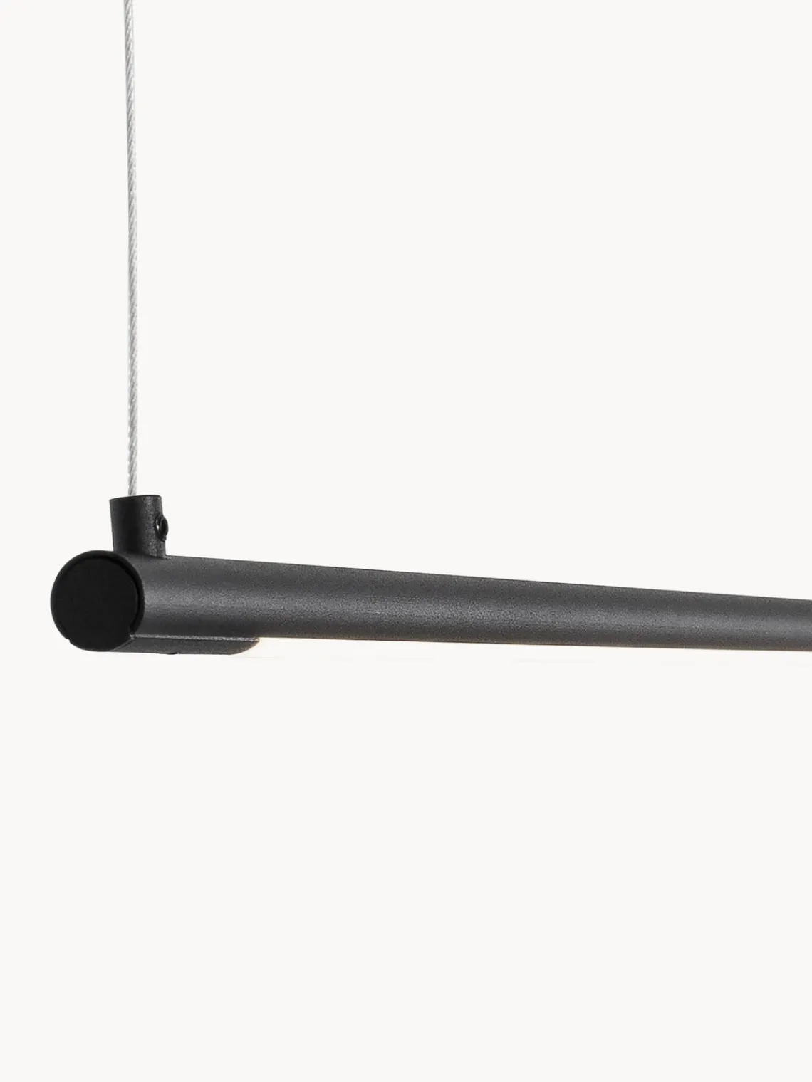 Outlet Nova Luce Grande suspension LED moderne Elettra Noir