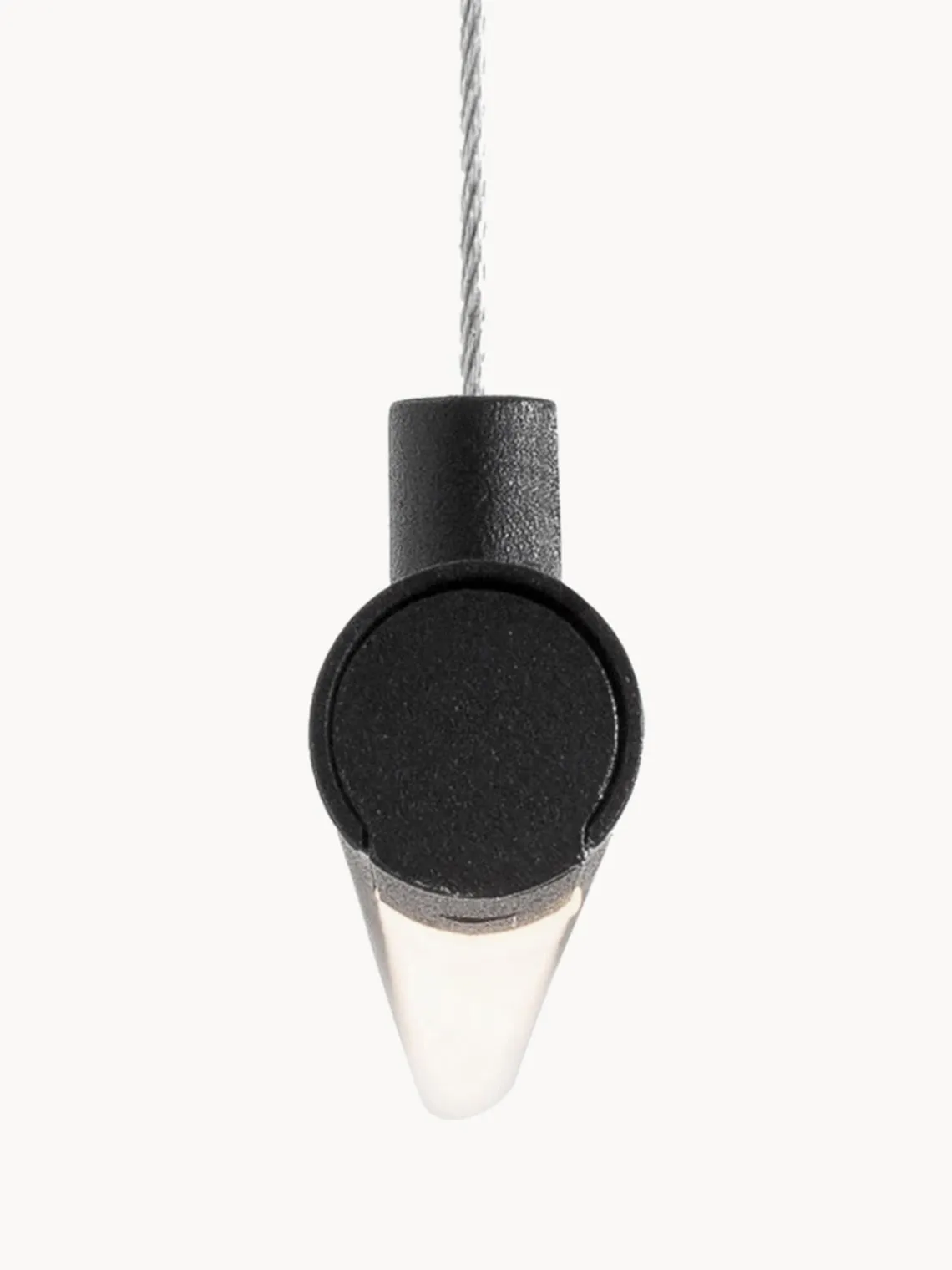 Outlet Nova Luce Grande suspension LED moderne Elettra Noir