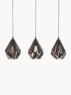 Fashion EGLO Grande suspension métal 3 lampes Carlton