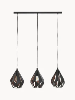 Fashion EGLO Grande suspension métal 3 lampes Carlton