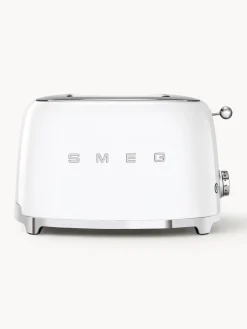 Online Smeg Grille-pain 2 tranches 50's Style Blanc, haute brillance
