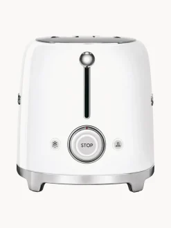 Online Smeg Grille-pain 2 tranches 50's Style Blanc, haute brillance