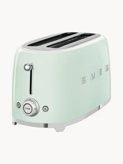 Discount Smeg Grille-pain 4 tranches 50's Style Vert menthe, haute brillance
