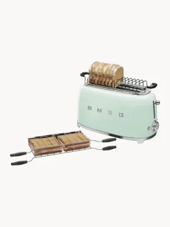 Discount Smeg Grille-pain 4 tranches 50's Style Vert menthe, haute brillance