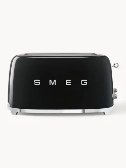 Online Smeg Grille-pain 4 tranches 50's Style Noir, haute brillance